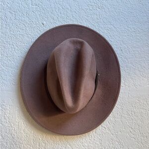 Free People Brown Felt Hat